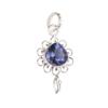 Iolite Gemstone 925 Sterling Silver Handmade Jewelry Heart Shape Pendant 1.80" PP-4-9