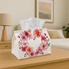1pc Tissue Box Holder Watercolor Heart - Multifunctional Napkin Dispenser for Home, Party, Car Decor - Decorative Tissue Paper Organizer, Living Room,