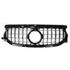 GTR Style Panamericana Grille for Mercedes GLA Class H247 2020-2025 Front Bumper Grill ABS Gloss Black AMG Line Car Accessories