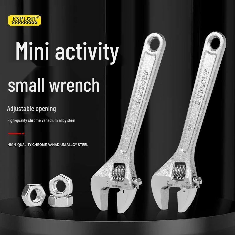 Universal Adjustable 4" & 6" Mini Multi-Function Plumbing Wrench Tool