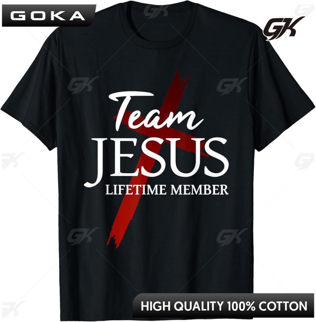 Funny Team Jesus Christian Faith Pray God Religious TShirt Unisex Clothes Funny Jesus Clothes T Shirts for Men Graphic T Shirts