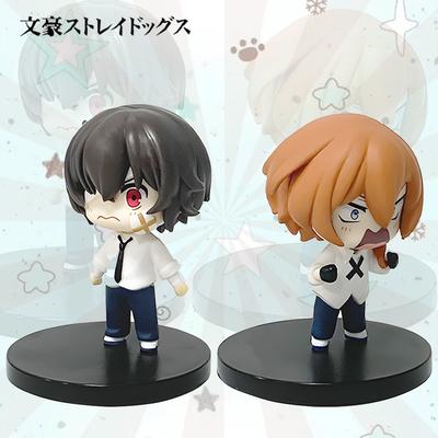 7cm Bungou Stray Dogs Anime Figure Kawaii Dazai Osamu Action Figure Cute Nakahara Chuuya Figurine Collection PVC Model Doll Toy