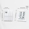 Multiple Room Wireless Thermometers Hygrometer 3 Sensors Indoor Outdoor Temperature Humidity Monitoring Display Alarm