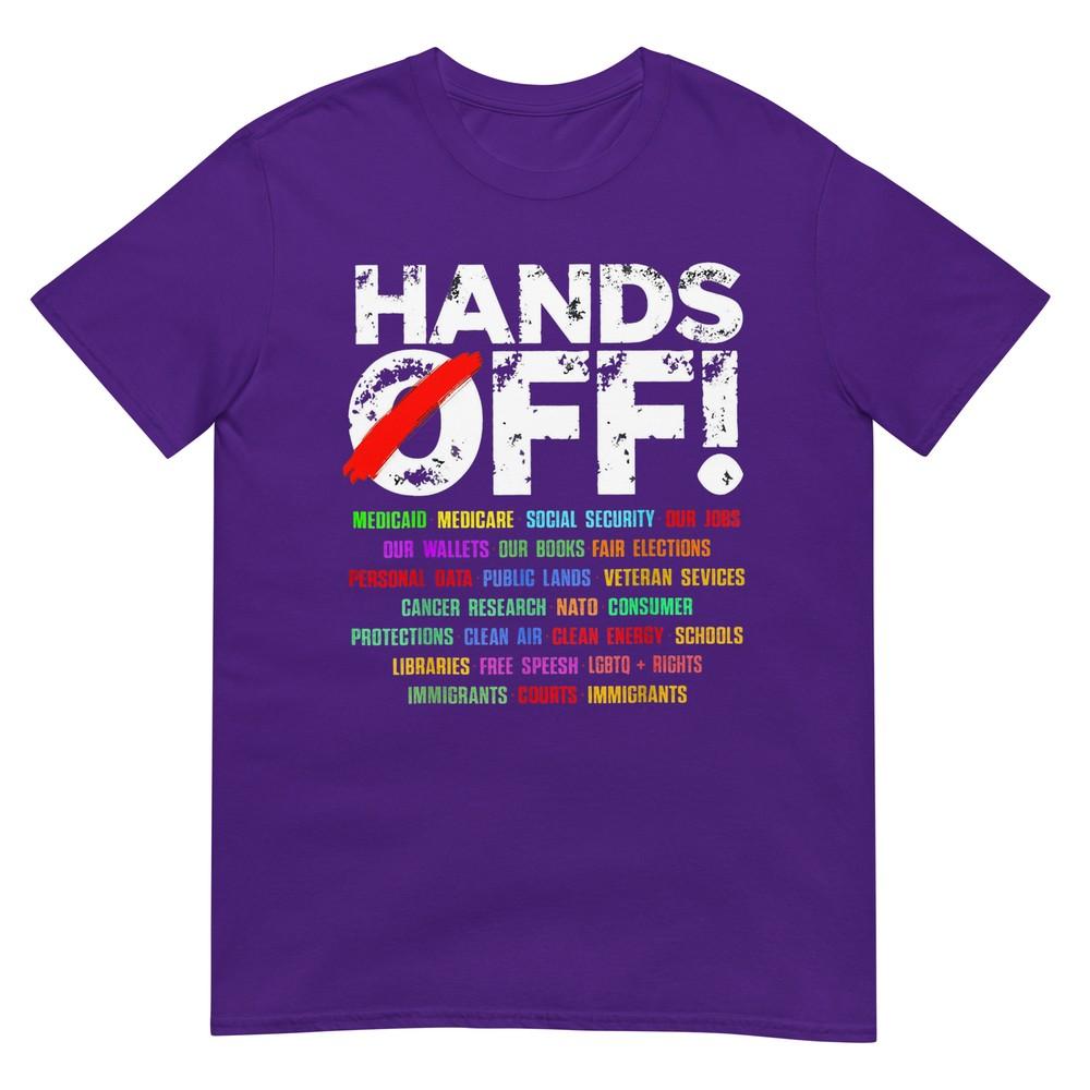 Hands Off Protest Social Security And Medicare Protest TShirt