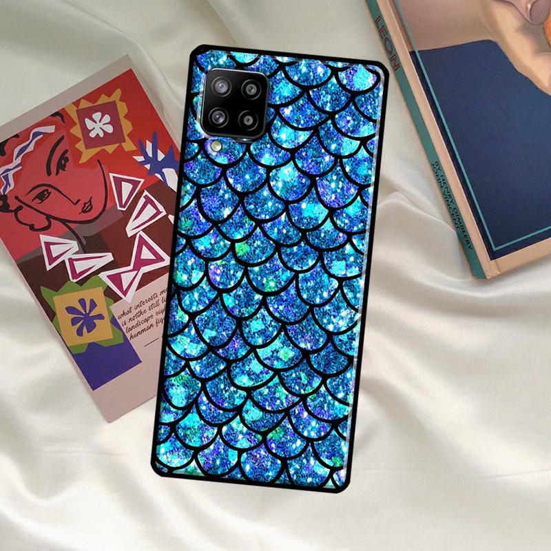 Mermaid Tail Scale Case For Samsung Galaxy A52 A32 A12 A33 A06 A16 A26 A36 A56 A15 A53 A13 A34 A54 A14 A35 A55