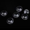 6 Pcs Pendant Charm Half Globe Glass Container for
