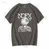 Nofx T Shirt Long Or Short Sleeves Vintage Washed Comfortable Stylish Casual Homme Breathable Streetwear Unisex Fashion