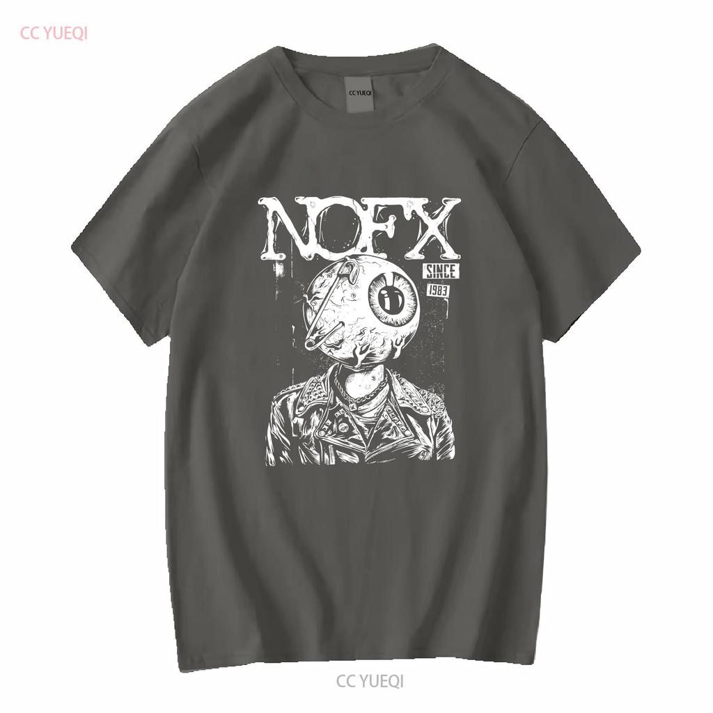 Nofx T Shirt Long Or Short Sleeves Vintage Washed Comfortable Stylish Casual Homme Breathable Streetwear Unisex Fashion
