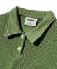 PEACE MAKER Button Up Collar Knit Shirts (Green)
