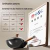 ASD 32cm Non-Stick Titanium Iron Stir-Fry Wok