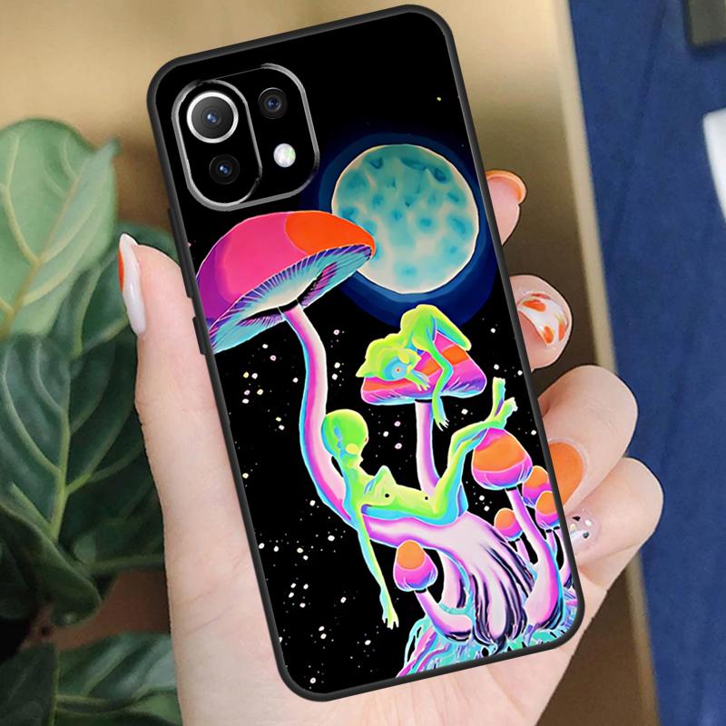 Mushroom Moon Shroom Farmer Case For Xiaomi 15T 14T 13T Pro 14 15 Ultra 17 Pro Max POCO X7 F8 Pro X5 X6 F5 F6 F7 Coque