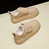 Summer round head platform casual single shoes women's autumn new middle school student trend