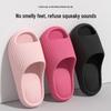 Unisex EVA Bath Slippers: Anti-Slip, Wear-Resistant, Thick-Soled for Indoor Summer Use