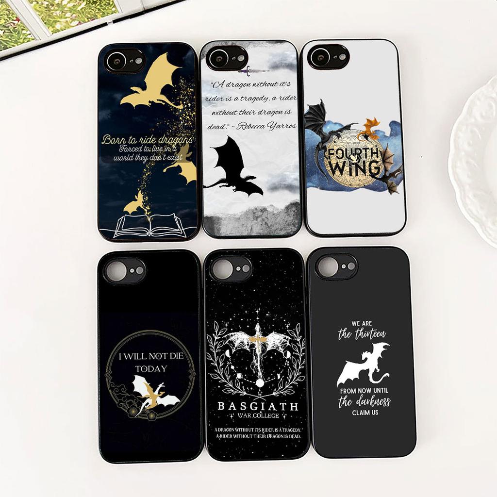 Fourth wing dragons Phone Cover for Xiaomi Poco C75 C85 X7 X6 M8 F7 F8 Ultra F6 X8 Pro 5G 4G Protective Case