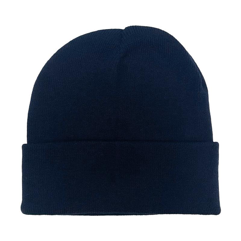 Knitted Hat Versatile Cold-proof Autumn and Winter Hat Women's Wool Hat Spot Pullover Hat Knitted Hat Men's