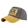 Rock stereo embroidered baseball cap distressed embroider duck tongue ancient hat sun protection sun hat men's hat