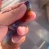 Colorful Thumb Stone Crystal Massage Scraping Stone Craft Ornaments Forget Worry Stone  Desktop