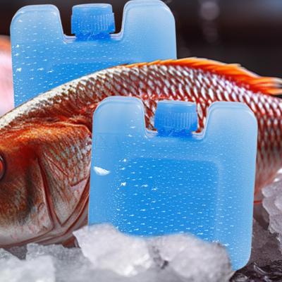 Freezer Ice Crystal Box Reusable Food Fresh Cooler Refrigeration Fresh Ice Board Cold Air Transport for Camping Picnic Lunch Box