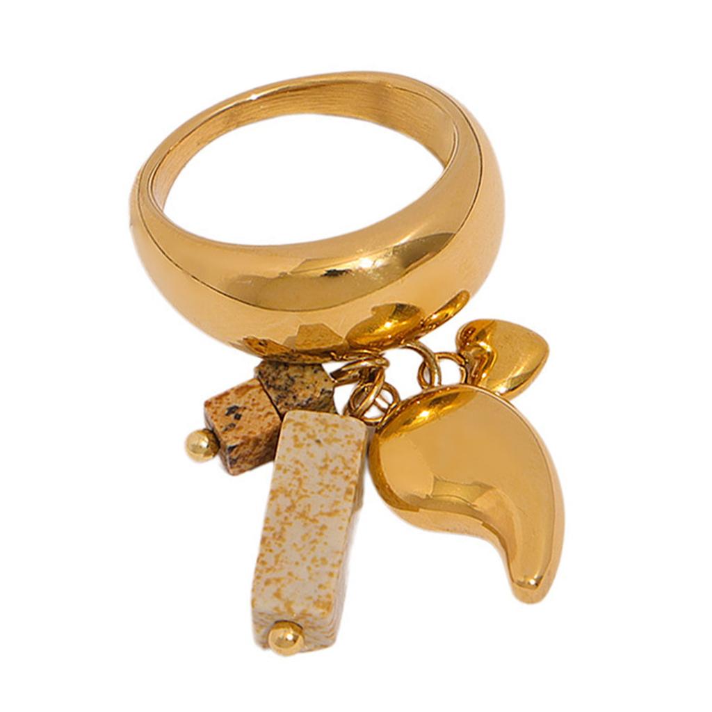 Elegant Waterdrop Tassels Rings Unique Fashion Jewelry Rings with Waterdrop Tassel Designs for Daily Wear Party