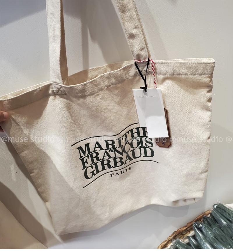 Корея 2025 новая сумка из парусины с принтом букв Marithe большая вместимость прочная сумка через плечо простая сумка