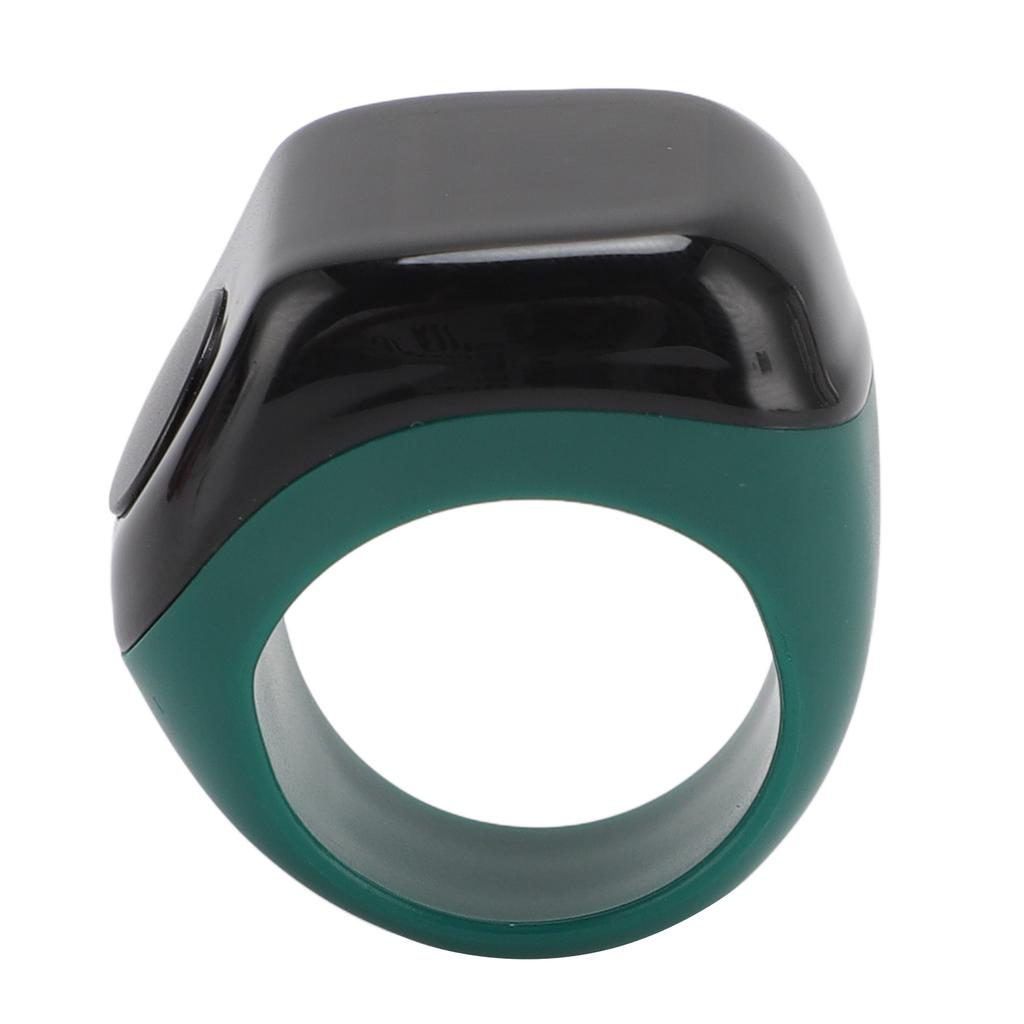 Smart Finger Counter Digital Step Number Prayer Reminder with Touch Control 0.42in Screen for Muslim