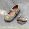Genuine Leather Children's Shoe Girl Mary Jane Dress Shoes Ballet Flats for Kids Girl Party School Shoes Quality Princess Flats