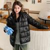 Bread Clothes Short Down Cotton-padded Clothes Women's Black Loose Autumn and Winter Coat Cotton-padded Jacket New