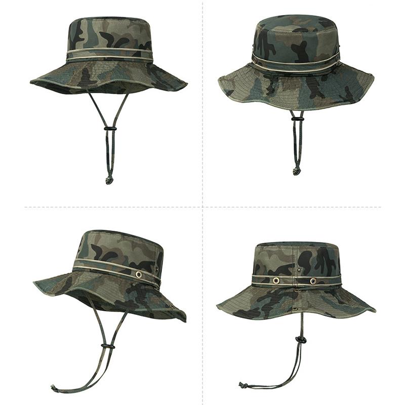 Four Seasons Outdoor Camouflage Fisherman Hat Sunshade Sports Hat