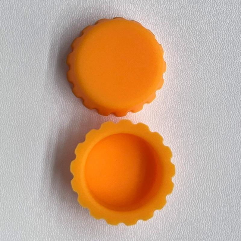 1PC Reusable Silica Gel Bottle Cap Sealed Beer Cap Vinegar Soy Sauce Bottle Soda Cola Cap Wine Protective Stopper