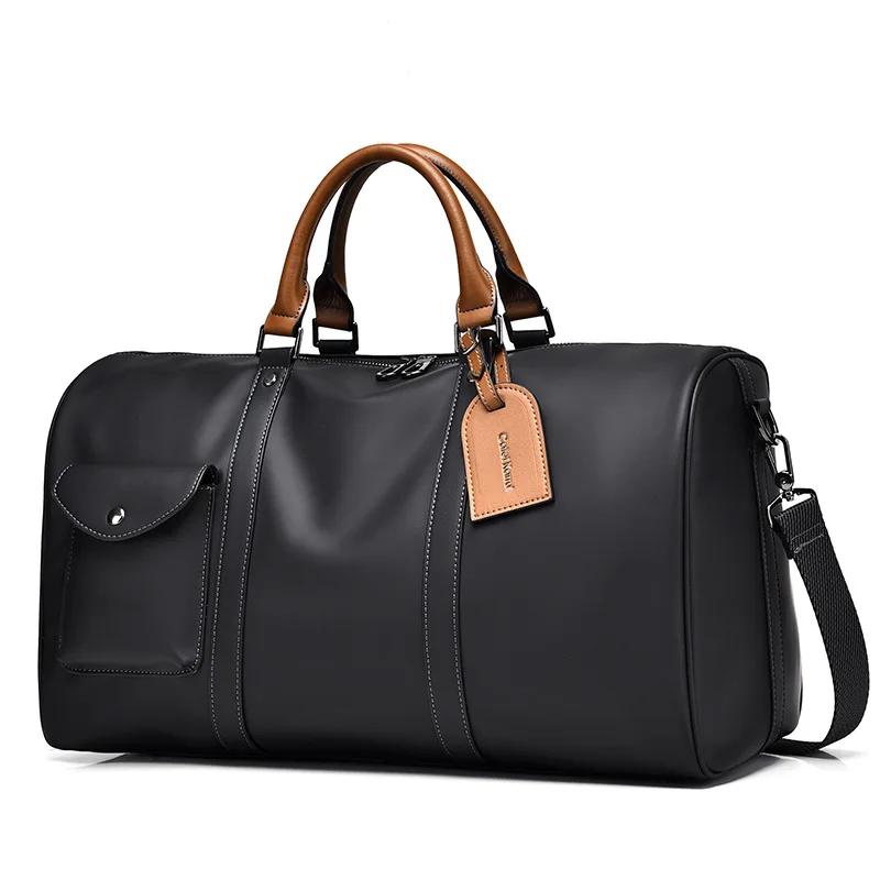 Luxury Business Handbags Men Top-Handle Bags Large Capacity Travel Totes Waterproof Crossbody Bag Man Fashion Luggage Hand Bag