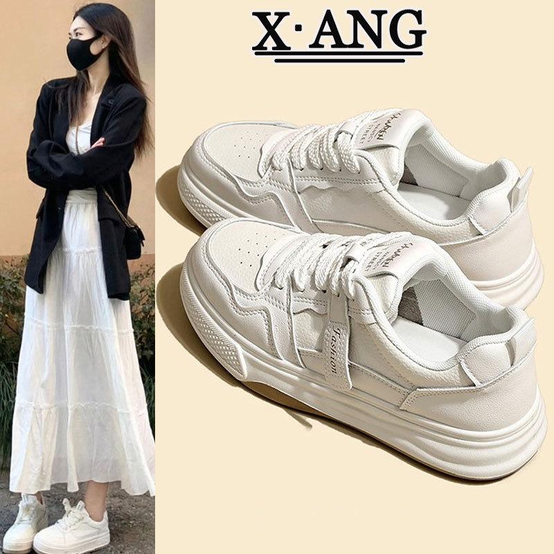 

Кожаная платформа белая обувь дети весна и лето новая мягкая подошва не устают ноги одинарная обувь повседневная спортивная обувь обувь для скейтборда 40