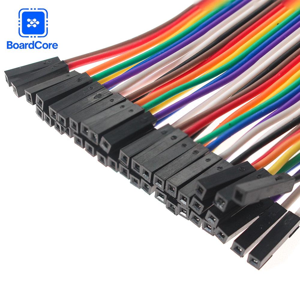 40Pin Dupont Line 10/20/30CM Male to Male , Male to Female , Female to Female Jumper Wire Dupont Cable for Arduino DIY KIT