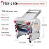 Junxi Electric Dough Roller: Stainless Steel Automatic Noodle Maker for Home and Commercial Use