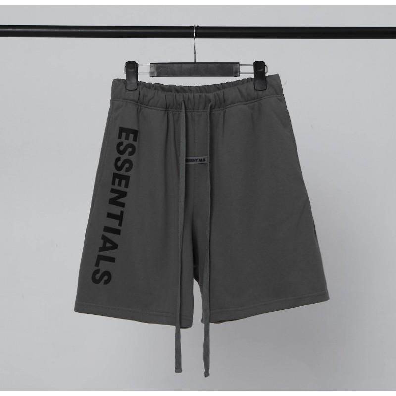 FOG ESSENTIALS Reflective Embroidered Shorts Casual Pants Men Women