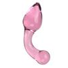 Glass Anal Plugs Pink Sex Toys For Girls Anal Masturbator Lesbian Adult Products Anal Toys 130/160g Threaded
