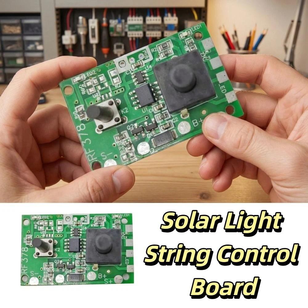 8 Kinds Light Mode Solar Lamp String Control Board Solar Road Stud Light