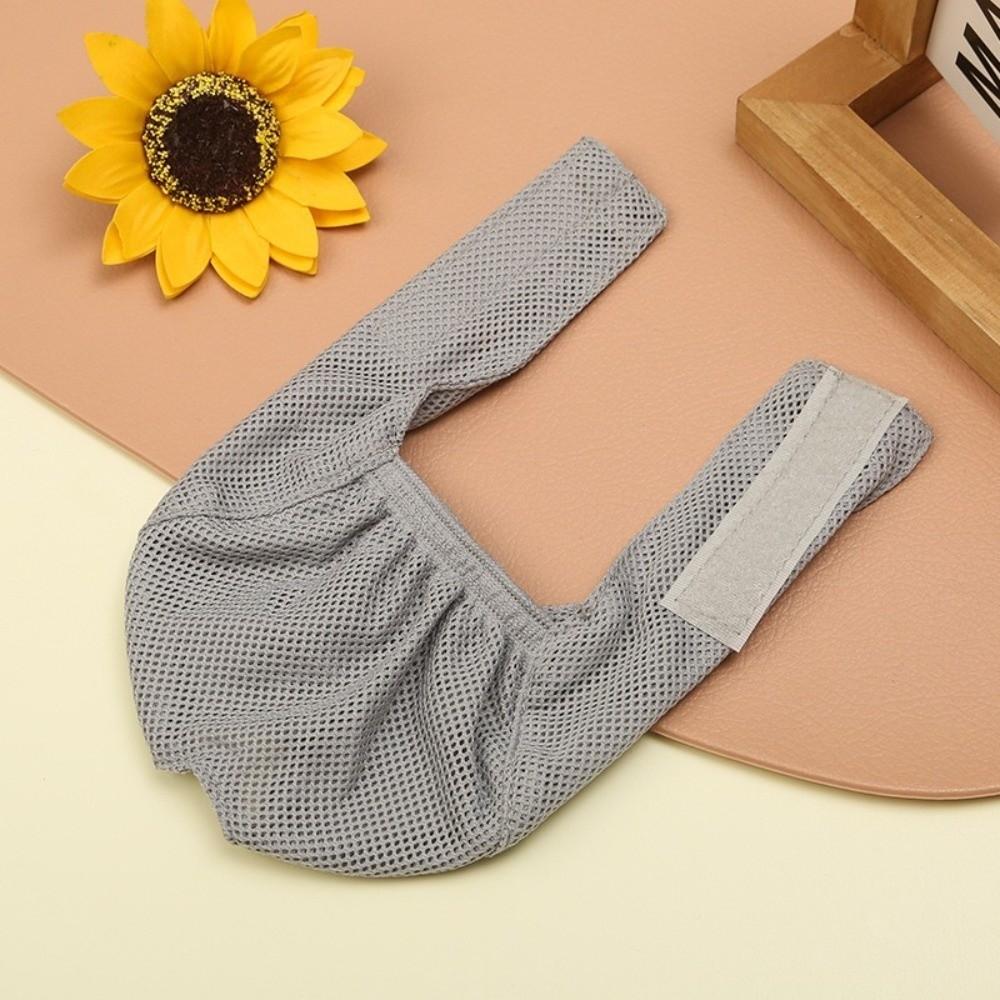 Puppy Headgear Mesh Cat Mouth Cover Breathable Washable Anti-Bite Muzzle Comfortable Adjustable Kitten Muzzle Bath Cleaning Tool