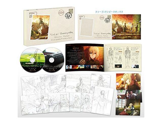 Violet Evergarden Vol.3 First Limited Edition Blu-ray Booklet Post Card NEW