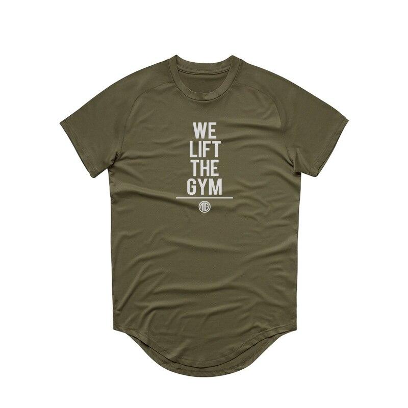 Muscleguys Tricou Sport Barbati Casual Grafic Maneca Scurta Vara Uscare rapida Fitness Running Costum respirabil