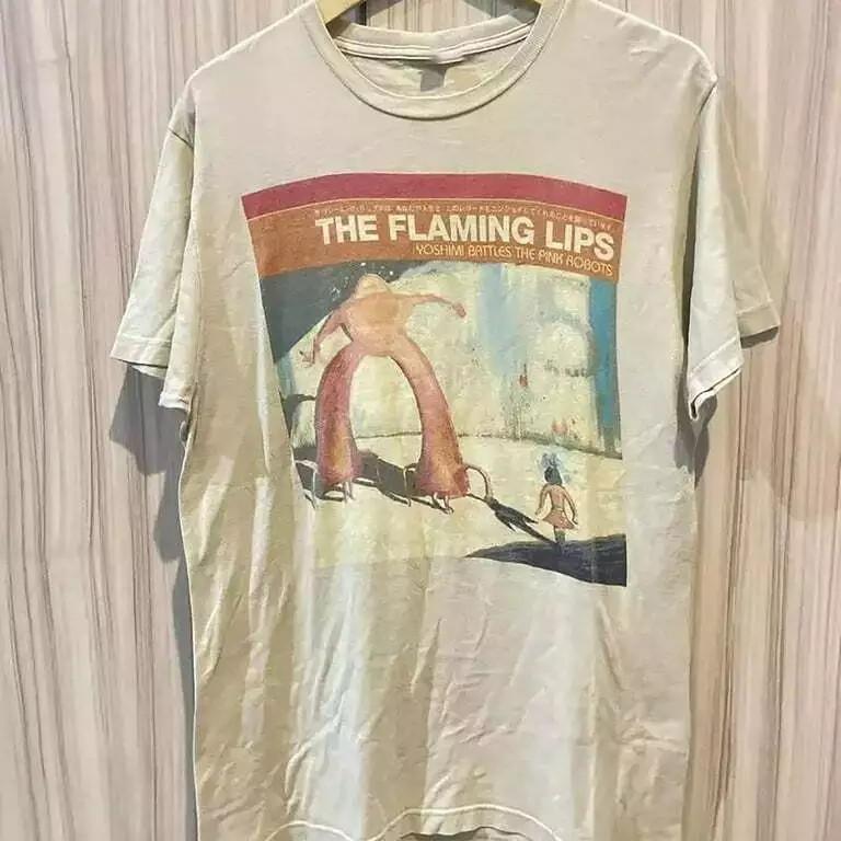 The Flaming Lips Band Vintage 90 s Cotton Unisex Tshirt IM0281 Unisex T-Shirt XXXXL