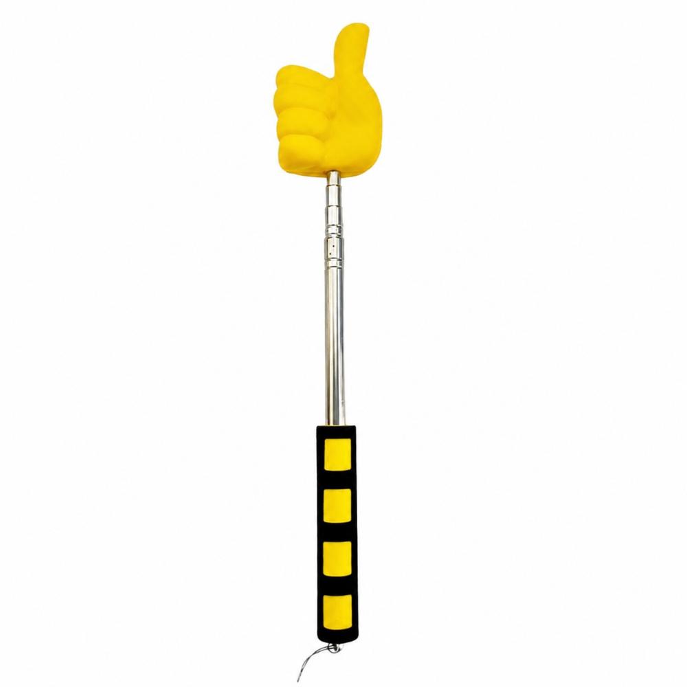 Durable Stainless Steel Finger Reading Sticks Telescopic Rod Finger Design Teaching Stick Whiteboard Hand Pointer