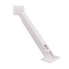 Shower Corner Storage Bar ABS Plastic Self Adhesive Telescopic Bathroom Corner Storage Bar Rod