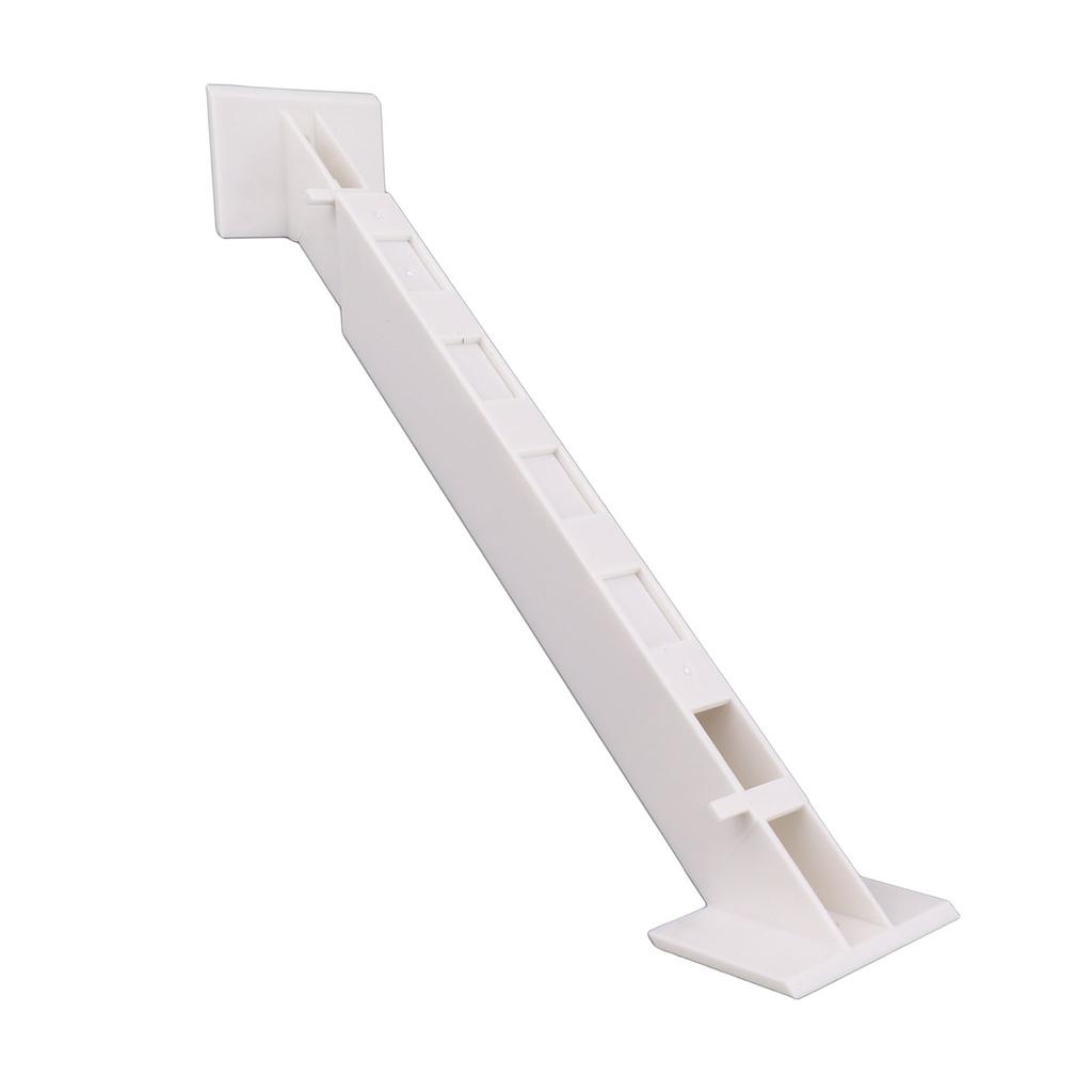 Shower Corner Storage Bar ABS Plastic Self Adhesive Telescopic Bathroom Corner Storage Bar Rod