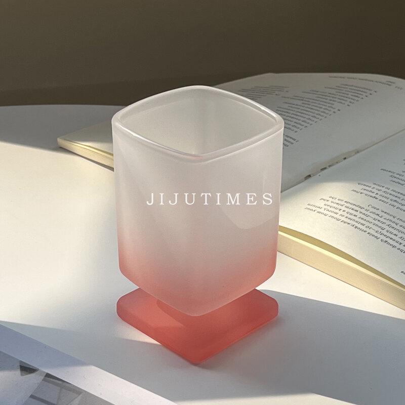 ZISIZ Handmade Vintage Low-Foot Glass