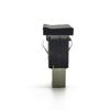 23mm*25mm Car Red LED Light Power On Off Switch Button With Wire For VW Polo 6C 2014 2015 2016 Accessories