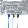 Cleaning 3pcs Engine Brushes Multifunction Metal Cleaner For Car Tools Supplies
