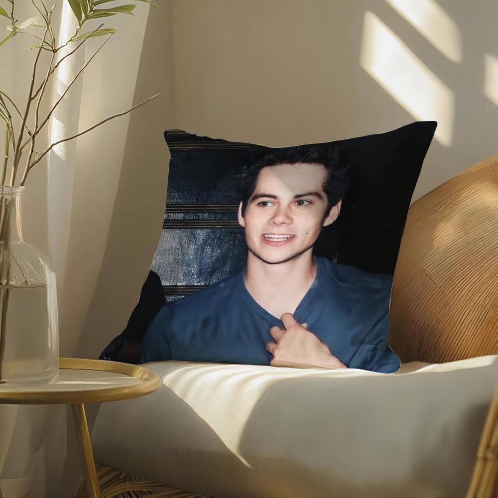 

DDylan O Brien Pillow Case Pattern Printed Pillowcase for Living Room Sofa Cushion Cover Bedroom Decor 30x30 cm