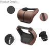 410g Adjustable Headrest Pad Adjustable PU Leather Seat Cushion Leather car pillow Car Neck Rest Pillow