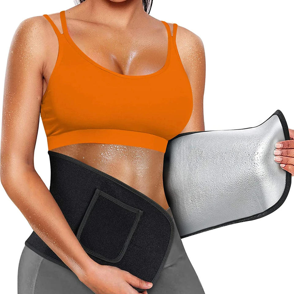 1Pcs Waist Trainer Slimming Belt Women Men Gym Fitness Cincher Belly Control Corset Sweat Fat Burning Body Shaper Weight Loss