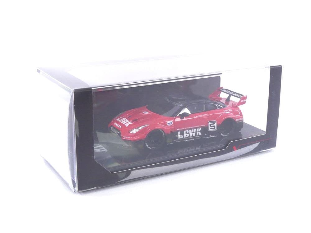 TrueScale Miniatures TSM MODEL WORKS GT Nissan Version 1 Finished Product TSMV0011 1/43 LB-Silhouette 35GT-RR Red/Black